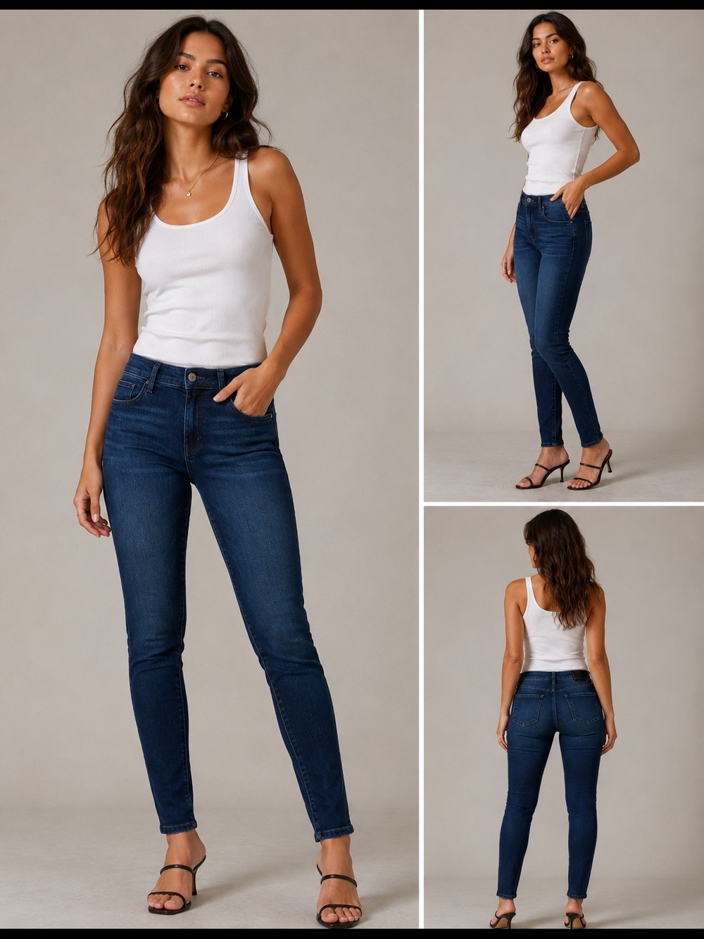 J Brand Dark Wash Skinny Jeans Size 31 Stretch Denim Women